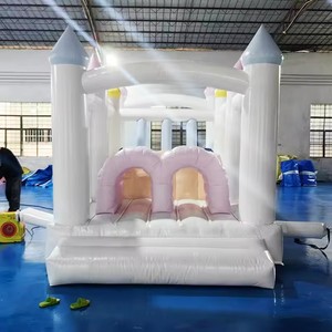 Commerciale gonfiabile ostacolo Tunnel parco buttafuori castello Combo scivolo 3 anni di garanzia per i bambini - Product Image 4