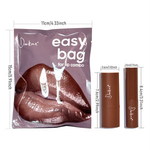 Darkme 2PCS Lip Combo Liner Shiny Lipstick Set Solid Lipgloss Easy Bag Herbal Lipstick Manufacturers in China - Product Image 6