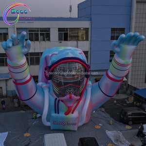 Modèle d'astronaute gonflable géant et coloré, figurine d'homme de l'espace avec lumières LED pour festival de musique - Product Image 6