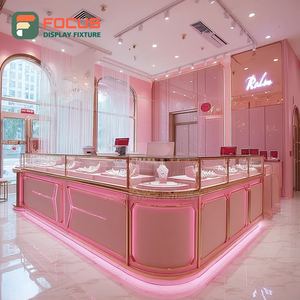 Fabricante de Muebles Minimalistas para Joyerías, Panel de Vidrio Templado, Mostrador de Exhibición para Centros Comerciales - Product Image 5