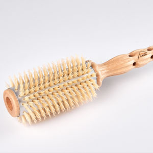 แปรงม้วนผมยกรากพร้อมกระบอกเซรามิกเครื่องมือจัดแต่งทรงผมแบบรวดเร็วแปรงสำหรับยกรากผมม้วนสั้น - Product Image 1