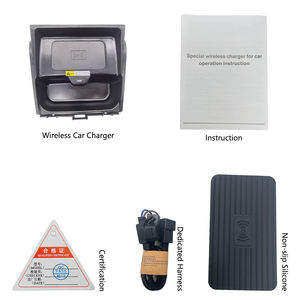 Встроенное автомобильное беспроводное зарядное устройство для Honda Fit 2020-2024 Быстрая зарядка подлокотник для смартфона <span class=keywords><strong>Bluetooth</strong></span> через прикуриватель - Product Image 6