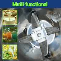 Industriële blendermixer voor zwaar gebruik, verticale voedselverwerker voor groenten, fruit, hummus, pindakaas en ijs.