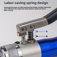 Outil hydraulique portable d'expansion de tubes en cuivre pour climatisation de qualité industrielle, modèle ODM EXPKG-28, garantie 1 an, Chine Zhejiang