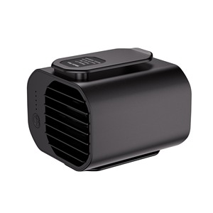 พัดลมคลิปหนีบเอวแบบพกพาแบตเตอรี่6000มิลลิแอมป์ต่อชั่วโมงพร้อมสายชาร์จและ<span class=keywords><strong>สาย</strong></span>คล้องคอสำหรับแขวนเอวกลางแจ้งความเร็ว3ระดับ - Product Image 3