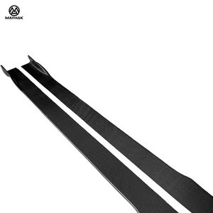 Minigonne laterali in vera fibra di carbonio stile <span class=keywords><strong>B</strong></span> per Mercedes Benz CLS Classe C218 2011-2017, labbro paraurti laterale - Product Image 6