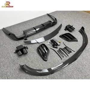 Kit de Carrocería de Fibra de Carbono Estilo Brabu con Alerón Delantero, Difusor Trasero y Alerón Trasero para Benz Clase S W223 S450 S500 2021-2024 - Product Image 3