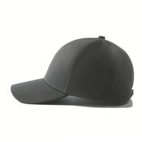 Gorra publicitaria con visera de color sólido de béisbol de seis piezas, sombrero de copa duro, logotipo impreso, piel bordada, Verde