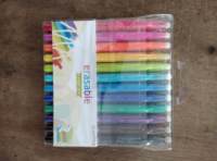 Marqueur d'art professionnel thermosensible effaçable, stylo de couleur avec 12 couleurs pour les livres de coloriage pour adultes