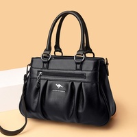 Nouveaux sacs à bandoulière en PU souple pour femmes, sac à main de luxe pour femmes, sac à main de haute qualité pour femmes, sac à main tendance pour femmes, sac messager, grand sac fourre-tout