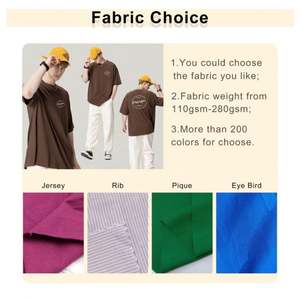 Sonnerie T-shirt surdimensionné sérigraphie Design personnalisé T-shirts unis Street Style Couples T-shirts grande taille T-shirt unisexe - Product Image 2