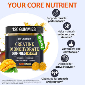 Penjualan langsung pabrik suplemen penumbuh otot permen karet kreatin rasa nanas untuk dewasa untuk wanita hamil - Product Image 3