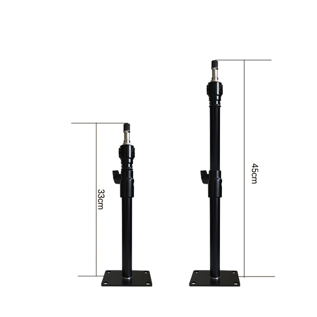 Photography Studio Wall Mount with 1/4" Thread Camera Wall Ceiling Mount Boom Arm up Tripod