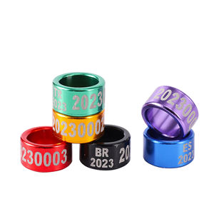 Anneau <span class=keywords><strong>de</strong></span> <span class=keywords><strong>Pigeon</strong></span> en aluminium <span class=keywords><strong>de</strong></span> nom personnalisé <span class=keywords><strong>de</strong></span> haute qualité <span class=keywords><strong>avec</strong></span> <span class=keywords><strong>numéro</strong></span> <span class=keywords><strong>de</strong></span> <span class=keywords><strong>téléphone</strong></span> - Product Image 1