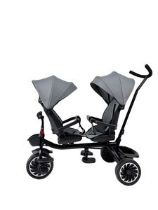 WAQILE Nuevo <span class=keywords><strong>Triciclo</strong></span> Multifuncional para Niños, <span class=keywords><strong>Triciclo</strong></span> Doble con Asientos Giratorios Reclinables, Carrito Cuatro en Uno, 2-4 Años - Product Image 2