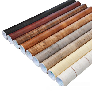 Ahşap Desenli Duvar Kağıdı PVC Malzeme Yapışkanlı Duvar Kağıdı Yatak Odası Oturma Odası Ev PVC Yanmaz Duvar Kağıdı - Product Image 1