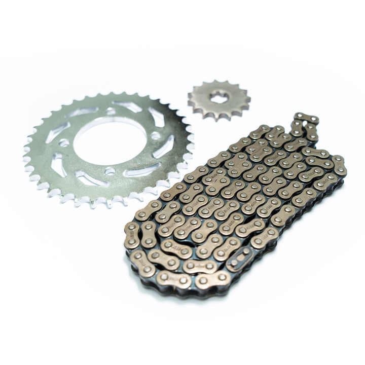 JT Sprockets Front Rear Sprocket Kit 13T 51T & 428 HD Chain For KLX140 L R RL 2008-2023