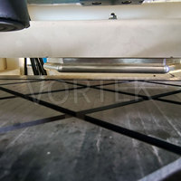 WYT-2024 CNC haute vitesse main libre formage à chaud machine à plastifier pour armoire porte d'armoire