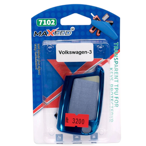 Maxeed – housse de clé transparente en Tpu, pour Volkswagen 3, protection de clé de voiture - Product Image 2