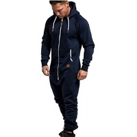 Combinaison à capuche en polaire unisexe pour homme, design 2 en 1, respirante, hiver, Just Essentials Bedlam