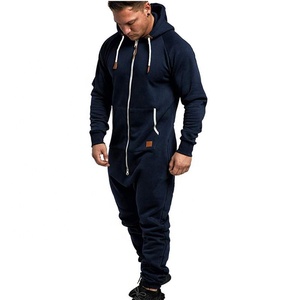 Combinaison à capuche en polaire unisexe pour homme, design 2 en 1, respirante, hiver, Just Essentials Bedlam - Product Image 3