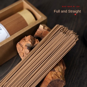 Ingrosso 200G linea di incenso vecchia fabbrica di legno di sandalo di montagna Zhuang Aloe Bud Cliff cipresso bastoncini di incenso fatto di legno religioso - Product Image 4