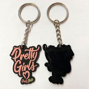 Llavero de PVC Suave Personalizado con Diseño de Anime 2D/3D, Llavero de Goma con su Logotipo y Cadena - Product Image 2