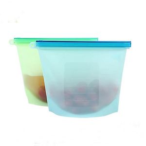 Bolsa de Almacenamiento de Alimentos al Vacío Reutilizable y Ecológica de Silicona, Nueva Tendencia, con Bolsa de Polietileno, Capacidad de 1000 ml - Product Image 4