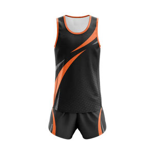 Uniforme Deportivo Ligero de Alta Calidad 100% Poliéster, Cuello Redondo, Sin Mangas, Corte Atlético, para Hombres Adultos, Nueva Llegada - Product Image 2