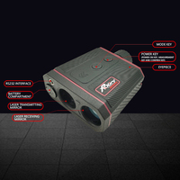 Télémètre laser monoculaire Rxiry XR3000C avec fonction GPS, inspection de site, antenne, hauteur, cartographie des obstacles, matériau