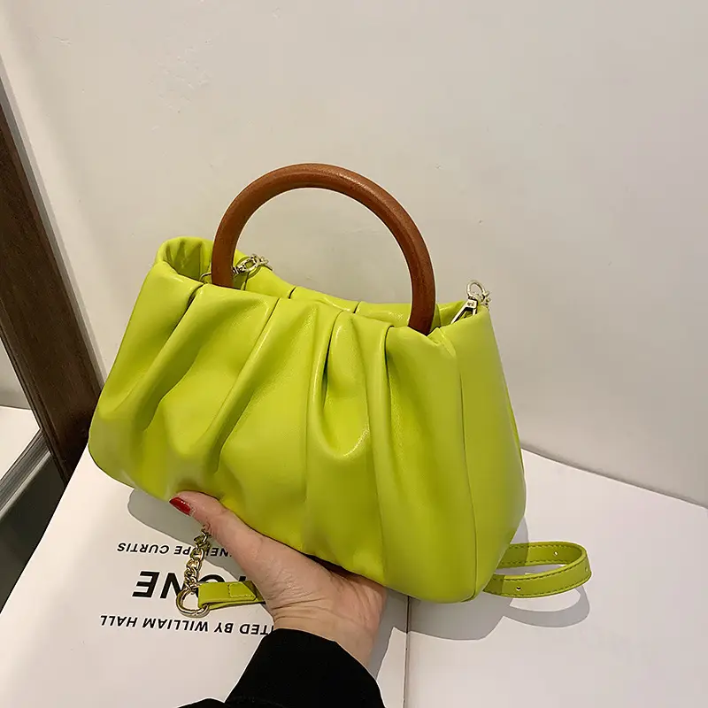 Tas tangan kulit desainer kualitas bagus untuk wanita tas tangan Fashion tas Messenger bahu mewah wanita