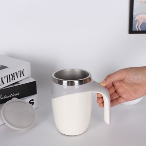 2026 Emerit Wholesale Custom Logo 400ml Magnetic Self-stirring Mugs Global Top-seller <strong>Automatic</strong> Mixing Mug With Magnetic <strong>Stirrer</strong> - Product Image 5
