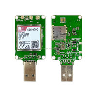 Dongle USB 4G LTE CAT1 SIMCOM SIM7670G-MNGV con Módulo GPS para Aplicaciones M2M IoT