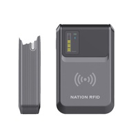 Lector RFID UHF Portátil UP100 con Material ABS para Banco de Energía de 10000 mAh para Gestión de Inventario en Almacenes y Comercios