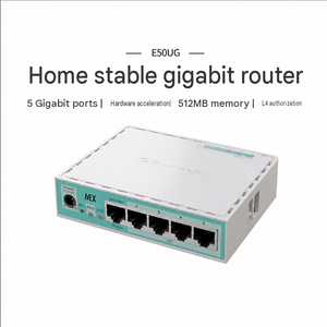 Router VPN Gigabit de 5 Puertos HEX Refresh/E50UG con Doble Banda de 600Mbps, Actualizado de <span class=keywords><strong>RB750GR3</strong></span> - Product Image 1