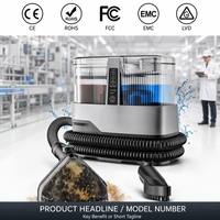 Nettoyeur vapeur professionnel pour tapis, 17 kPa, aspiration par pulvérisation, nettoyage à sec et humide, portable, pour taches, canapés, tissus d'ameublement, tapis, pour la maison