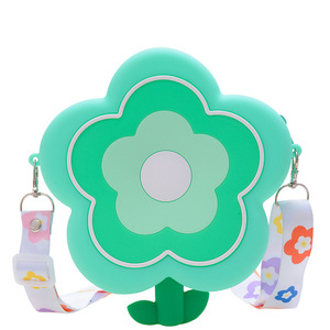 Kinderen Siliconen Tas Leuke Cartoon Crossbody Schoudertas Portemonnee Portemonnee Schoudertas Voor Kinderen - Product Image 1