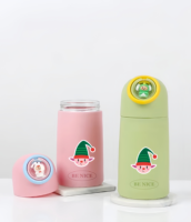 Vente en gros de bouillottes d'enfants colorées mignonnes personnalisées cadeaux de nouveauté pour la promotion