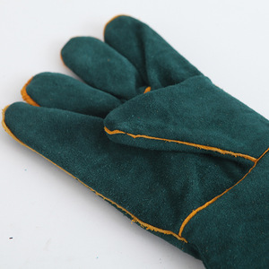 Guantes Protectores de Cuero Vacuno Extra Largos de 60CM, Anti-Mordidas de Mascotas y Anti-Arañazos de Gatos, para Entrenamiento de Perros y Gatos - Product Image 5
