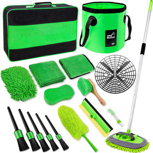 17 pièces brosses de lavage de <span class=keywords><strong>voiture</strong></span> brosse de lavage de <span class=keywords><strong>voiture</strong></span> vadrouille avec longue poignée ensemble <span class=keywords><strong>complet</strong></span> de fournitures de <span class=keywords><strong>nettoyage</strong></span> intérieur de <span class=keywords><strong>voiture</strong></span> - Product Image 2