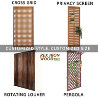 Clôture à lamelles personnalisée en WPC, co-extrusion aluminium et plastique, résistante aux intempéries, de haute qualité, pour salon, intérieur et extérieur