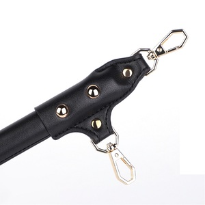 Fetish BDSM <b>Bondage</b> Adult SM Stainless Steel <b>Spreader</b> <b>Bar</b> with PU Hand Cuff Wrist Cuff Ankle Cuff Restraint - Product Image 5