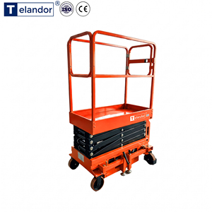 ลิฟท์กรรไกรแบบเคลื่อนที่น้ำหนักเบา 240 กก. ระดับพรีเมียม สำหรับงานในพื้นที่จำกัด จัดส่งรวดเร็ว - Product Image 3