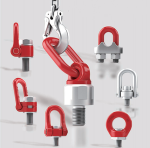 Équipement <span class=keywords><strong>de</strong></span> <span class=keywords><strong>levage</strong></span> robuste, maillon maître en acier allié, thermolaqué, forgé, avec <span class=keywords><strong>anneau</strong></span> rotatif métrique à 360 degrés - Product Image 6