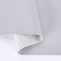 Tissu enduit de PVC de polyester de bâche de tente de vinyle de bâche de Poliester antistatique faite sur commande résistante de tache imperméable