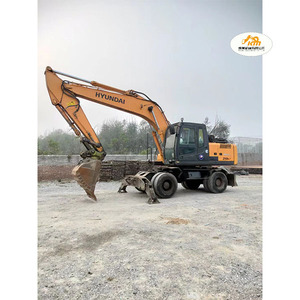 Excavadora Usada HYUNDAI 210W-9 de Corea del Sur, Excavadora de Ruedas 210W-7 Hyundai de 21t con Calidad Duradera a Bajos Precios - Product Image 1