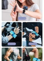 Soporte Magnético para Teléfono con Correa de Reloj, Soporte Universal para Muñeca para Ciclismo, Correr, Conducir, Transmisión en Vivo, Compatible con iPhone