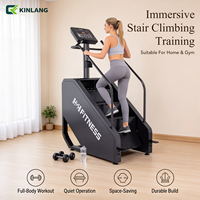 Machine de step verticale pour grimper les escaliers avec logo personnalisé, pour salle de sport commerciale ou exercices cardio à domicile