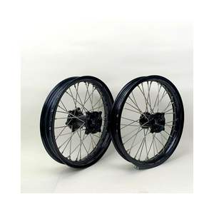 Ruedas de motocicleta SX85 de alta calidad, llantas <span class=keywords><strong>Supermotard</strong></span>, producto personalizado, acepta ruedas de radios anodizados de aleación de aluminio - Product Image 4