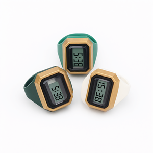 Compteur numérique à anneau avec affichage LED, compteur de doigt en plastique, outil de comptage et de chronométrage - Product Image 2